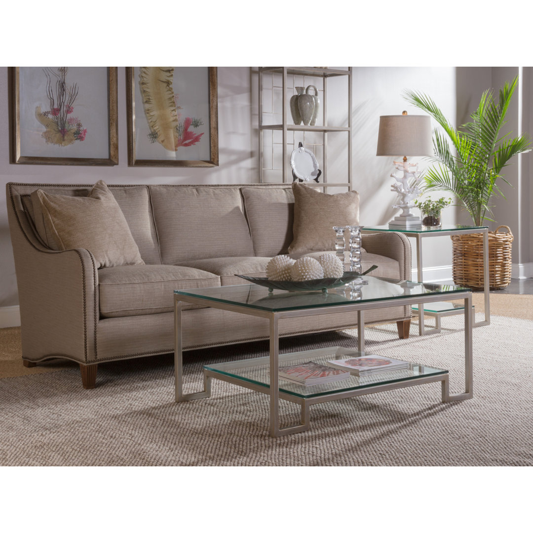 Metal Designs Bonaire 2 - Piece Coffee Table Set Artistica Home Table Base 