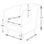 Petty Upholstered Barrel Chair-40357439