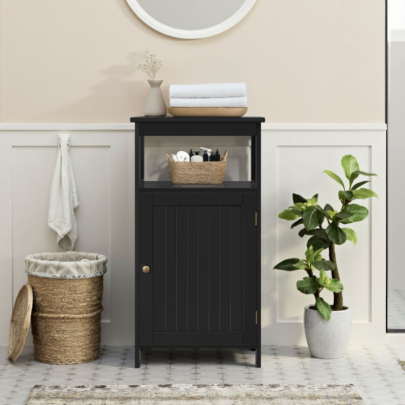 Thaleia Bathroom Cabinet, Black