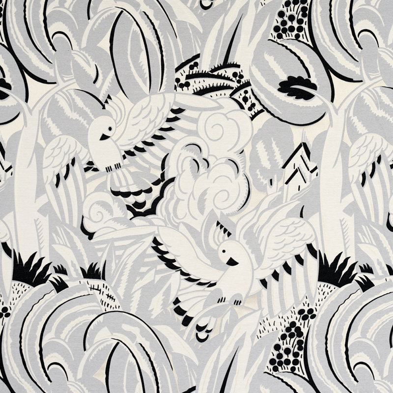 Tissu moderne perroquets, Colombe