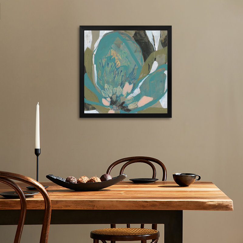 Petal Puzzle I Premium Framed Posters, 24" H x 24" W