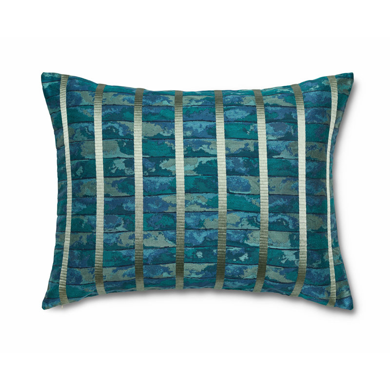 The Met x Ann Gish Egyptian Faience Sham, 20"H x 36"W