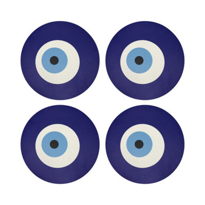 Evil Eye Pebble 16" Vinyl Placemat