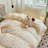 Bow Jacquard Duvet Cover Cartoon Pink Blue Bowknot Pattern Comforter Cover Cotton-like Soft Breathable Cute Coquette Bedding Set-119222497-119222501