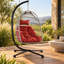 Fauteuil à œufs pliable en osier Albie-1635648957