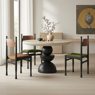 French Retro Creative Round Dining Table