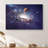 " Purple Galaxy Solar System With Planets "-99544075