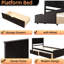 Lit plateforme simple avec 2 tiroirs-1036207797