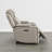 Genuine Leather Triple Motor Power Recliner with Power Headrest and power lumbar-122120646
