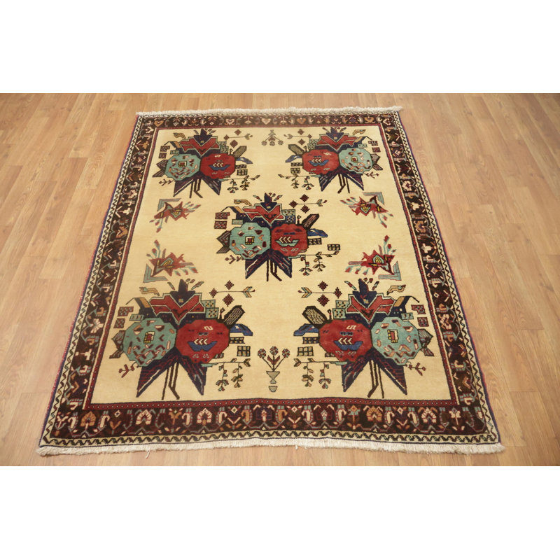 Decorative Geometric Rug 4x5