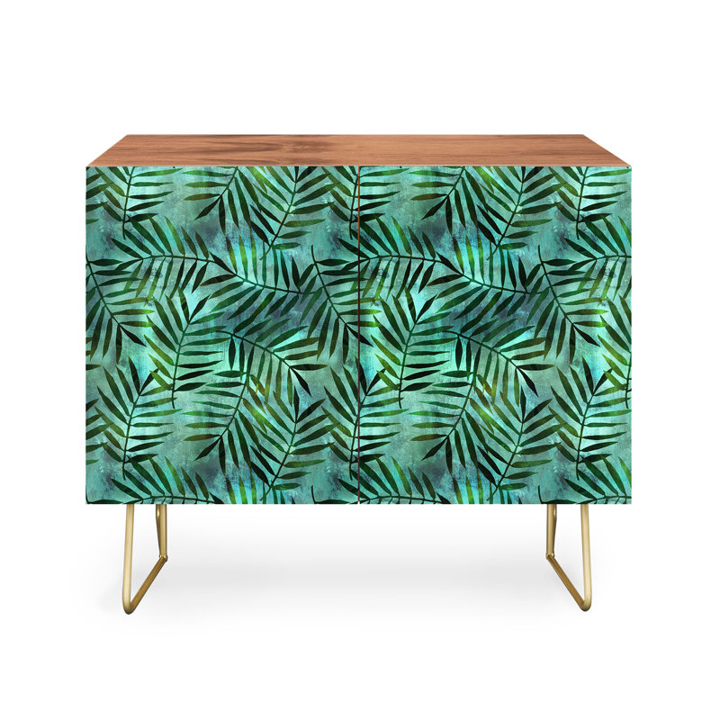 Crédence Schatzi Brown Goddess Palm Emerald