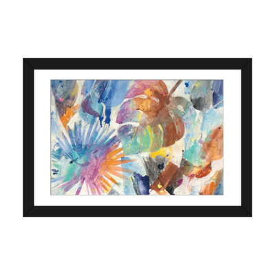 «Palm Abstract» par Albena Hristova - impression sur toile tendue