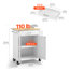 79.5 cm W Kitchen Island with-2103502966