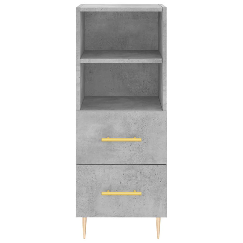 Maragaret 2 - Drawer Rectangle Accent Chest, Concrete Grey