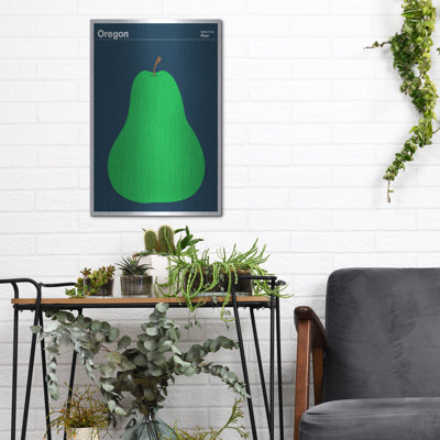 «State Posters 16» par Print Collection, art mural en métal