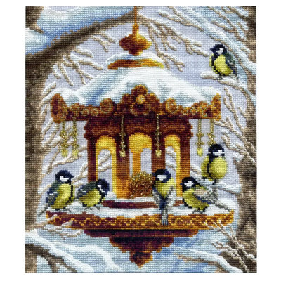 Trousse de broderie au point de croix compté M-586C « Miettes de pain du paradis »