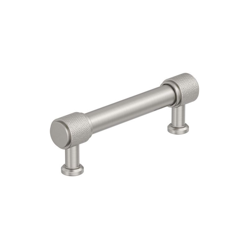 Poignée d'armoire Faraday, 3 3/4", Nickel satiné