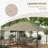 Outsunny Polyester for Gazebo-96628365