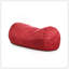 Fauteuil à billes en suède cylindrique traditionnel de 8 pieds Jasper, rouge-1425498993
