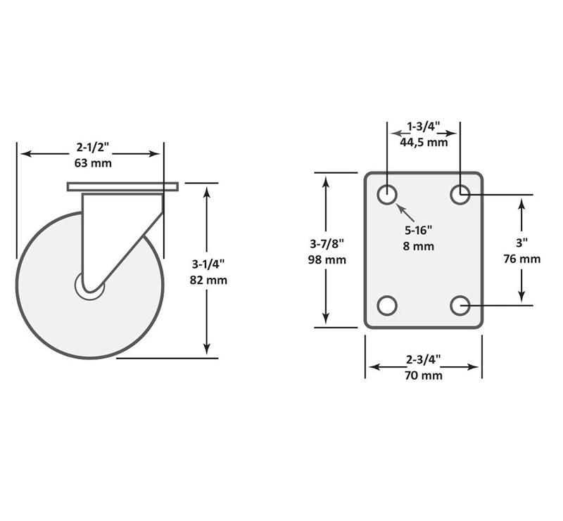 Industrial General Duty Caster