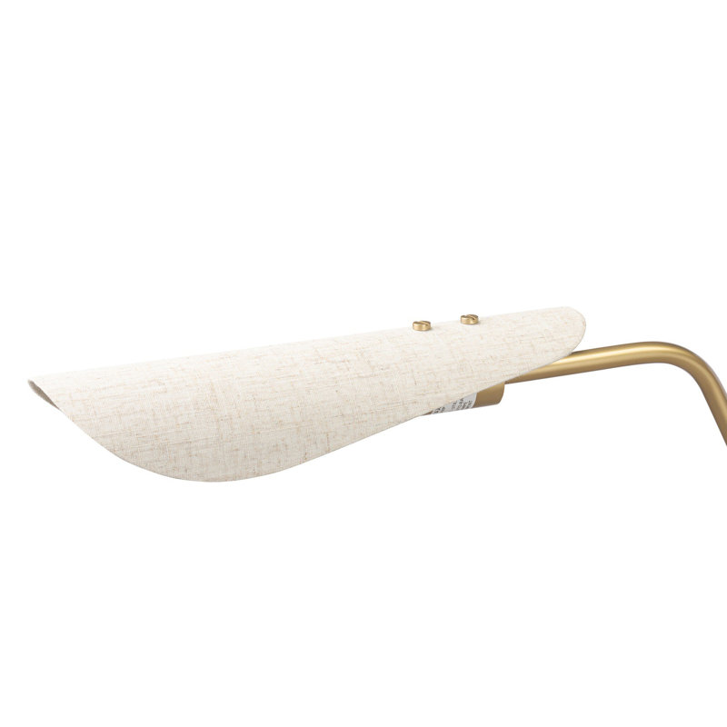 Astrid Floor Lamp, Flax Linen