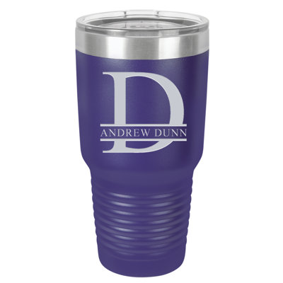 Split 30 oz. Vacuum Insulated Stainless Steel Travel Tumbler