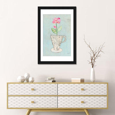« iii », impression sur toile Teacup Floral