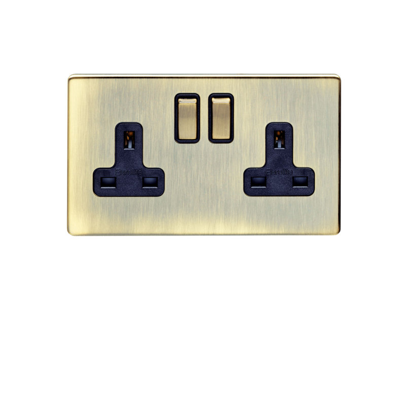 Wall Mounted Socket, Antique