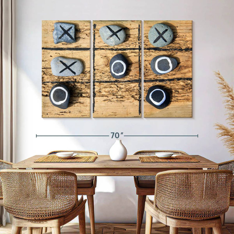 Senne Tic Tac Toe Game, 42" H x 65" W