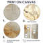 Décoration murale beige moderne et beige VI - Beige-114691588-114691586-114691594