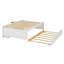  Structure de lit double Altona avec lit gigogne, 2 tiroirs, tablettes et table de chevet-1146151772