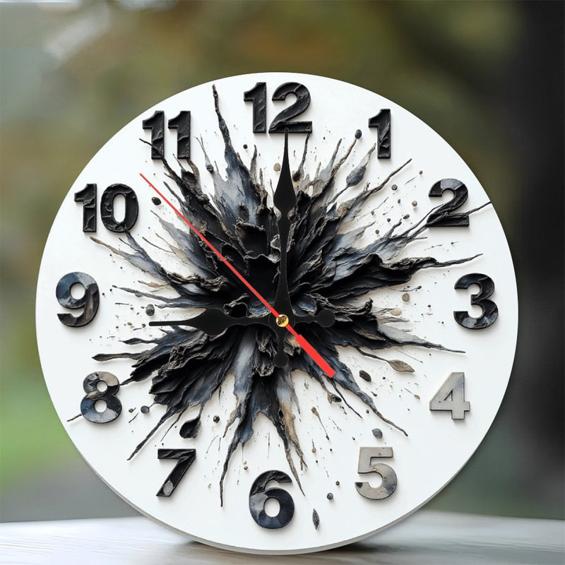 Abstrait horloge murale