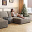 Canapé modulaire rembourré moderne avec repose-pieds Cloud-1275558389-1275558347