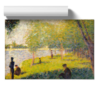 Study For La Grande Jatte Vol.2 by Georges Seurat - No Frame Painting