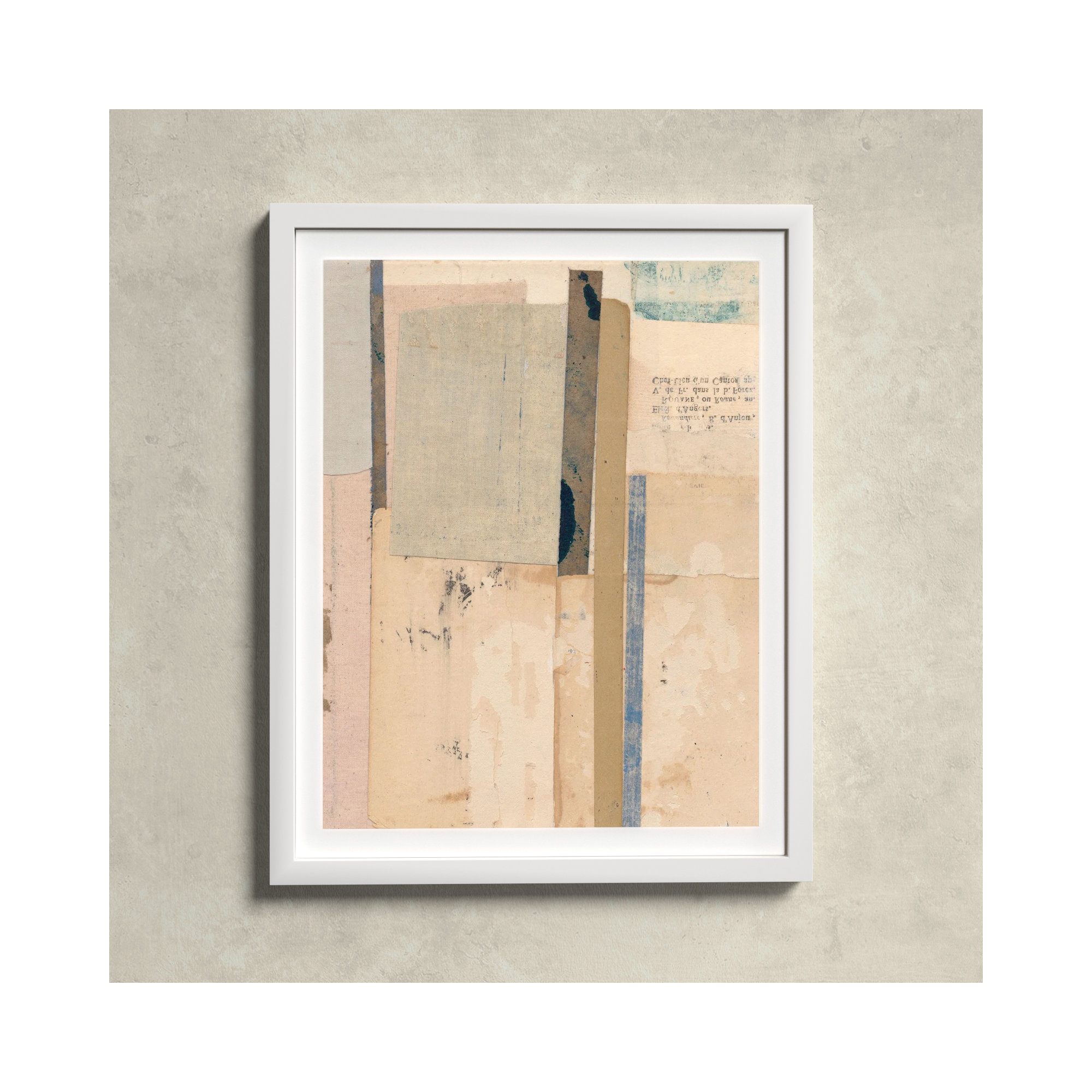 Go Softly by Sarah Short, White, 20" H x 16" W x 1.25" D