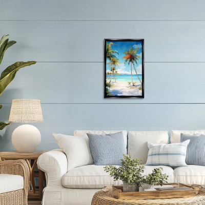 Cadre flottant Palm Paradise Beachfront, design par LSR Design Studio