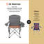 Chaise de camping pliante avec coussin-93504313