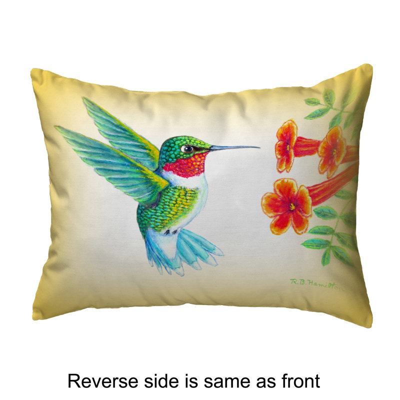  Outdoor Rectangular Pillow Cover & Insert, 11" x 14"