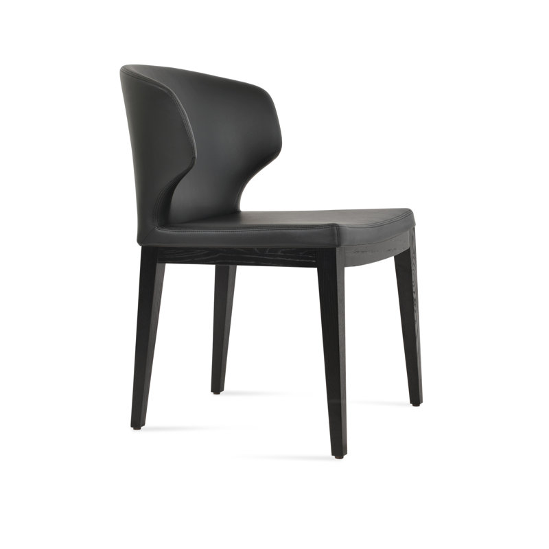 Chaise Amed Plus, Noir, noir, noir, noir