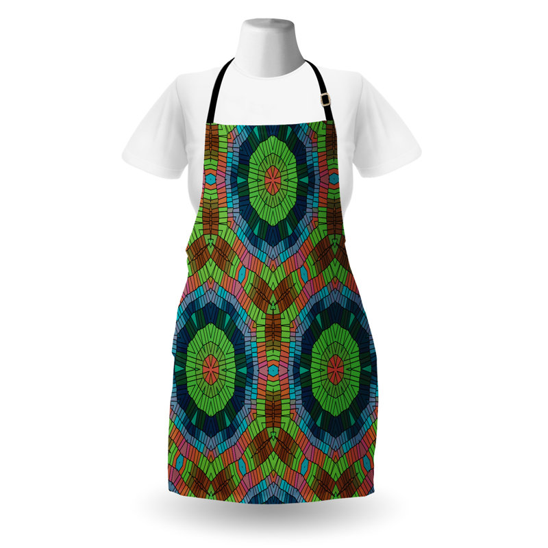 Geometric Bib Apron