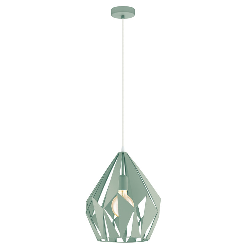 Aldrich 1 - Light Unique/Statement Pendant, Light Green