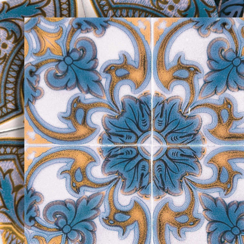 Carrelage mosaïque en vinyle Agean, H 8 po x l 8 po x P 0,1 po