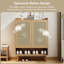16 Pair Shoe Storage Cabinet