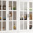 110.2'' W Large Multi-Storage China Cabinet with Glass & Wood Doors