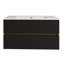36 po  Meuble-lavabo mural 2 tiroirs-180384652