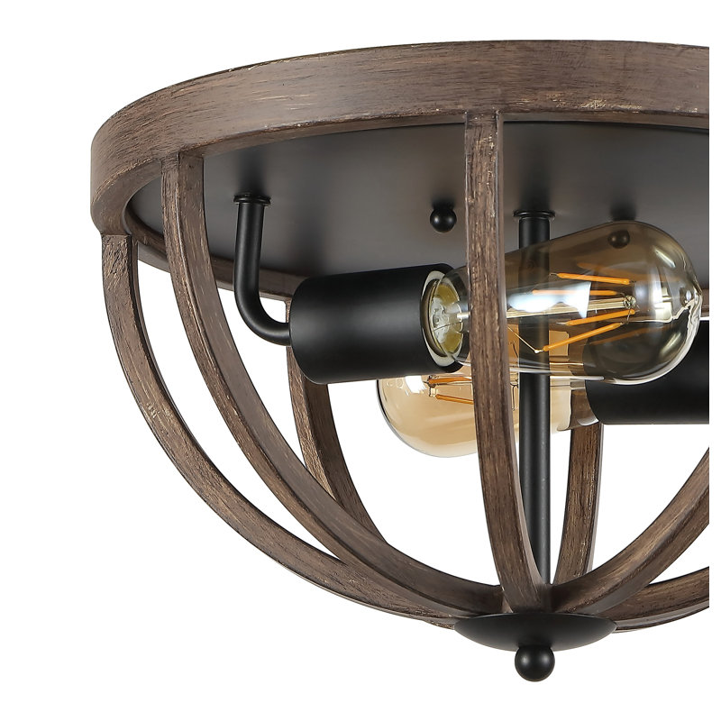 Plafonnier encastré 13 "2 lumières Tiphaine