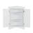 Modern Waterproof Corner Storage Cabinet, Sturdy MDF Triangle Floor Cabinet With Doors For Bathroom & Kitchen-2015901567