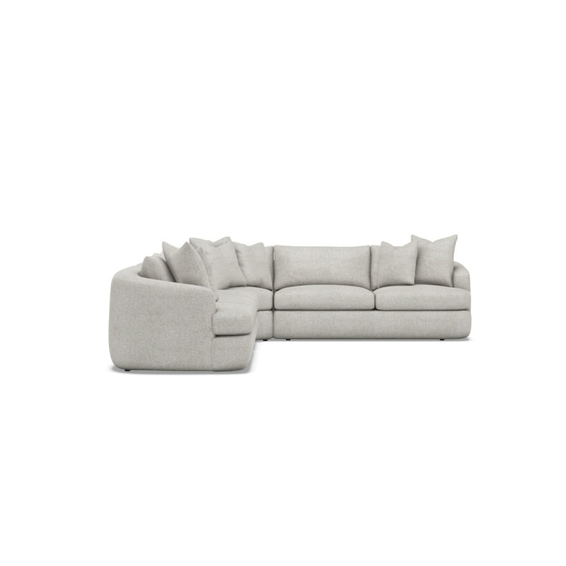 Jules Fabric 4 Pc Sectional, 1697-010