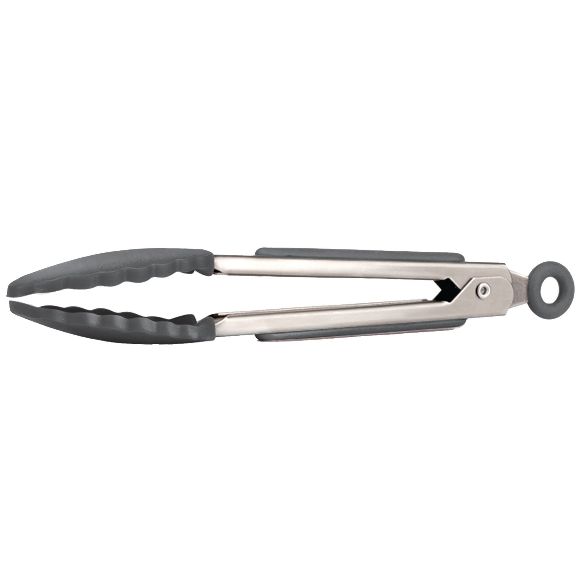 Tovolo 13-inch Tip Top Tongs, Black