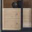 Buffet en bois massif noir
